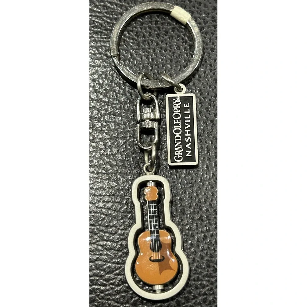 Grand Ole Opry Guitar Keychain Country Music in Nashville Tennessee